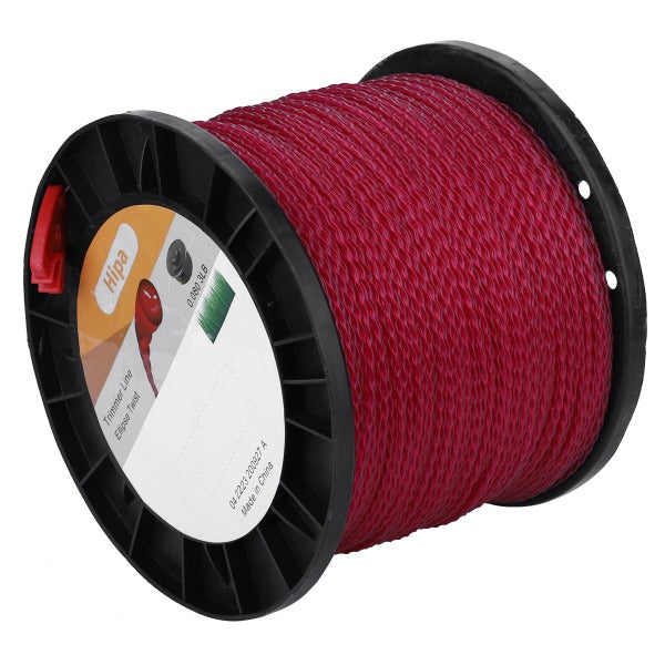 Hipa .080-Inch Trimmer Line LINE 3lb -1426 ft ORANGE ROUND TWIST Grass 338813 333180 Donut for Echo Weed Eater Craftsman String Trimmer - 0