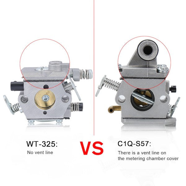 (Walbro type) Carburetor Fits for Stihl MS 170 180 017 018 Chainsaw # Replace WT-325 WT325A 1130-120-0600 1130 120 0600 Carb