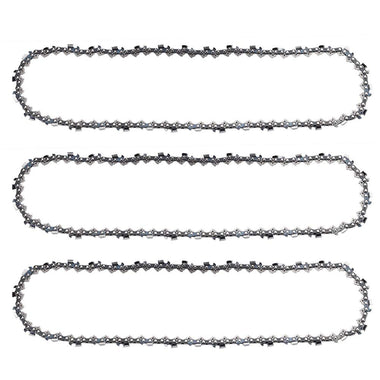 3-Pack 18 Inch Full Chisel MS250 Chain .325 Pitch .063 Guage 68 DL For Stihl MS 250 MS251C MS230 MS210 MS231 MS251 Chainsaw # 22LPX068G - 0