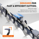 18 Inch MS250 Full Chisel Chains .325 Pitch .063 Gauge 68 DL For Stihl MS250C MS251 MS230 MS210 025 023 021 Chainsaw # 26RM3-68-3