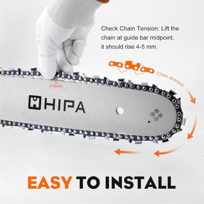 18 Inch MS250 Full Chisel Chains .325 Pitch .063 Gauge 68 DL For Stihl MS250C MS251 MS230 MS210 025 023 021 Chainsaw # 26RM3-68