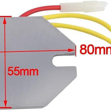 Voltage Regulator for 394890 John Deere GT235 LA140 LA150 LA155 LA165 LA175 LT166 Mower 394890 845907 797375 393374 691185 LG691185 MIU14388 MIU12514 - 0