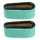 2-Pack 496894S 493909 5053K Air Filter for JD GX85 SX85 SABRE 1542HS 1546GS 1638HS 1642HS 1742HS 12.5-17 HP Mower W 272403S 272403 Pre Filter-1