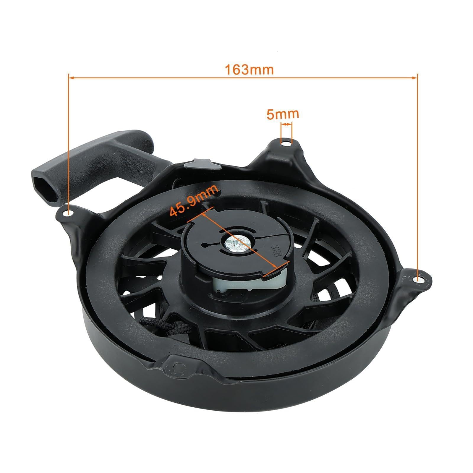 Rewind Recoil Starter for 497680 Toro 20010 20011 20021 20023 20023 20025 20027 20030 20494 Lawn Mower Replace BS 498144 31-068 - 0