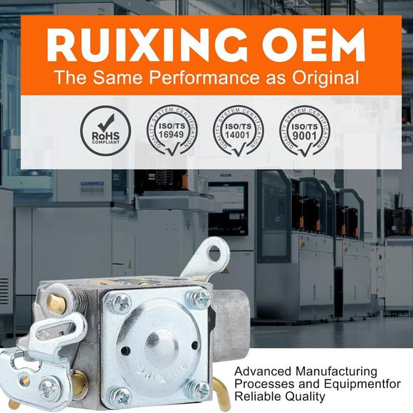 596786602 Carburetor for Poulan Pro Husqvarna PL3314 PL3816 PR4016 PD4218 PD4016 PR4218 PR4218A 42cc Chainsaw with Air Purge Primer Bulb