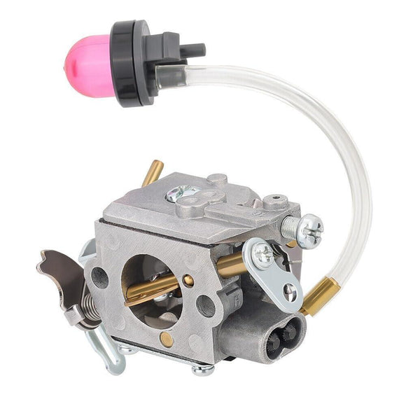 596786602 Carburetor for Poulan Pro Husqvarna PL3314 PL3816 PR4016 PD4218 PD4016 PR4218 PR4218A 42cc Chainsaw with Air Purge Primer Bulb