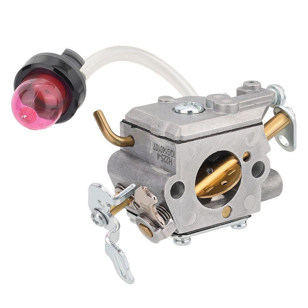 596786602 Carburetor for Poulan Pro Husqvarna PL3314 PL3816 PR4016 PD4218 PD4016 PR4218 PR4218A 42cc Chainsaw with Air Purge Primer Bulb