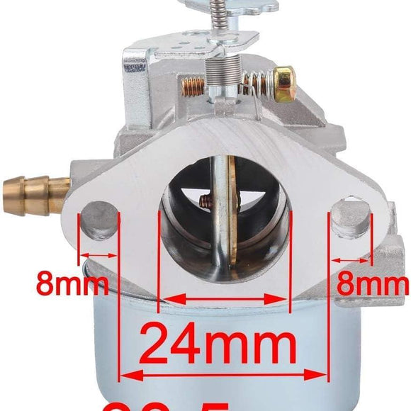 Hipa 640349 Carburetor Kit For Tecumseh HMSK100 HMSK80 HMSK90 8hp 9hp 10hp Engine LH318SA Snowblower Generator Parts Replace 640052