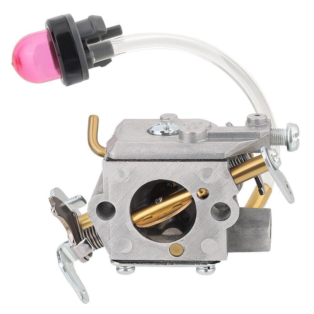 596786602 Carburetor for Poulan Pro Husqvarna PL3314 PL3816 PR4016 PD4218 PD4016 PR4218 PR4218A 42cc Chainsaw with Air Purge Primer Bulb