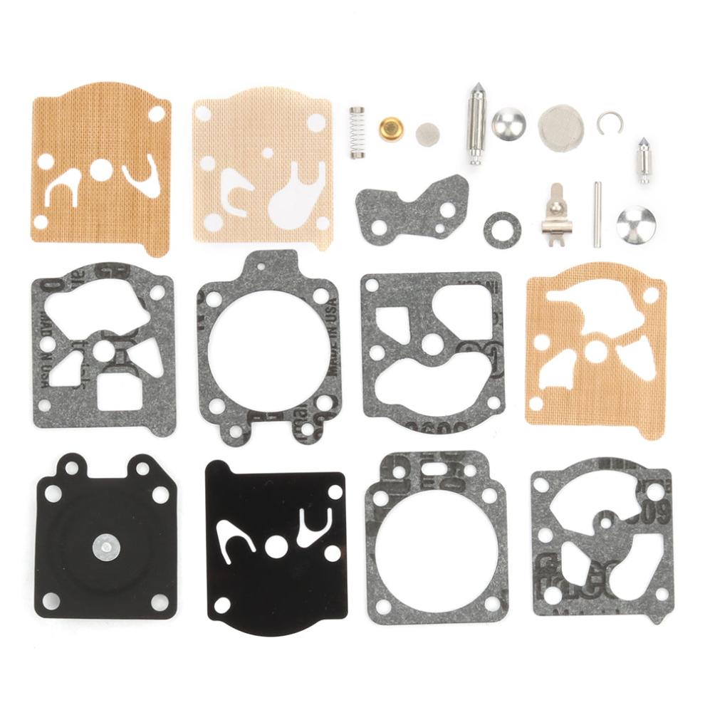 Carburetor Rebuild Kit for K20-WAT STHIL FS36 FS40 FS44 Echo Homelite Husqvarna Chainsaw String Trimmer Walbro WAT WT WA Series Carb Gasket - 0