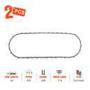 Hipa Full Skip Chain 3/8" .050" 114 DL 36 Inch For Stihl MS440 MS441 MS461 MS660 MS391 Chainsaw-4