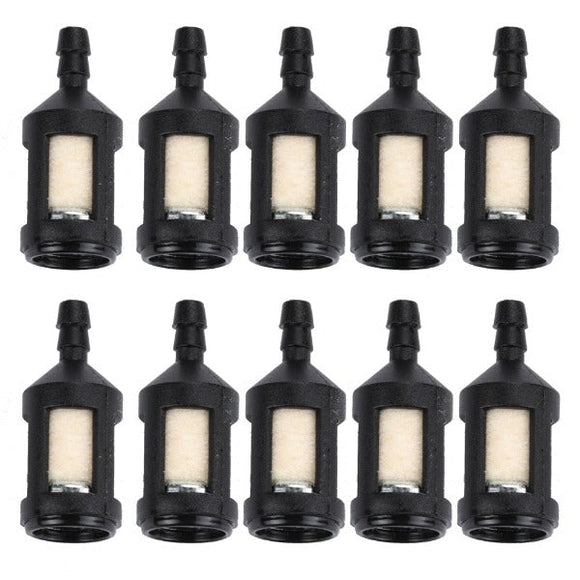 ZF-1 Fuel Filter Fits 1/8 inch ID Fuel Line for Zama ZF1 Homelite 49422 00759003 PS00380 96639 PS03389 UP0387 Stihl Chainsaw Trimmer (10 Pack)