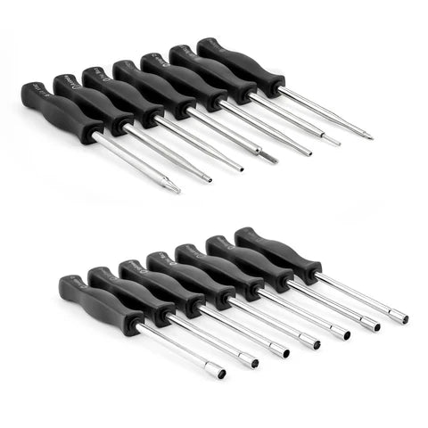 Hipa Pack of 10 Tool Kit for 2-Cycle Small Engines Carburetor Adjustment on Chainsaw Weed Eater Leaf Blower for Stihl Husqvarna Poulan Echo Ryobi - 0