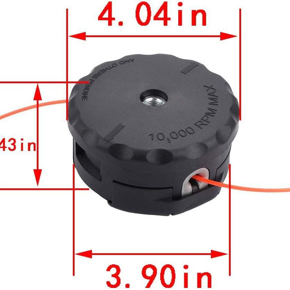 SRM225 High Speed-Feed 400 Trimmer Head for Echo PAS225 SRM230 SRM210 SRM211 PAS210 PAS230 PAS260 Weedeater # 99944200902 Bump Head