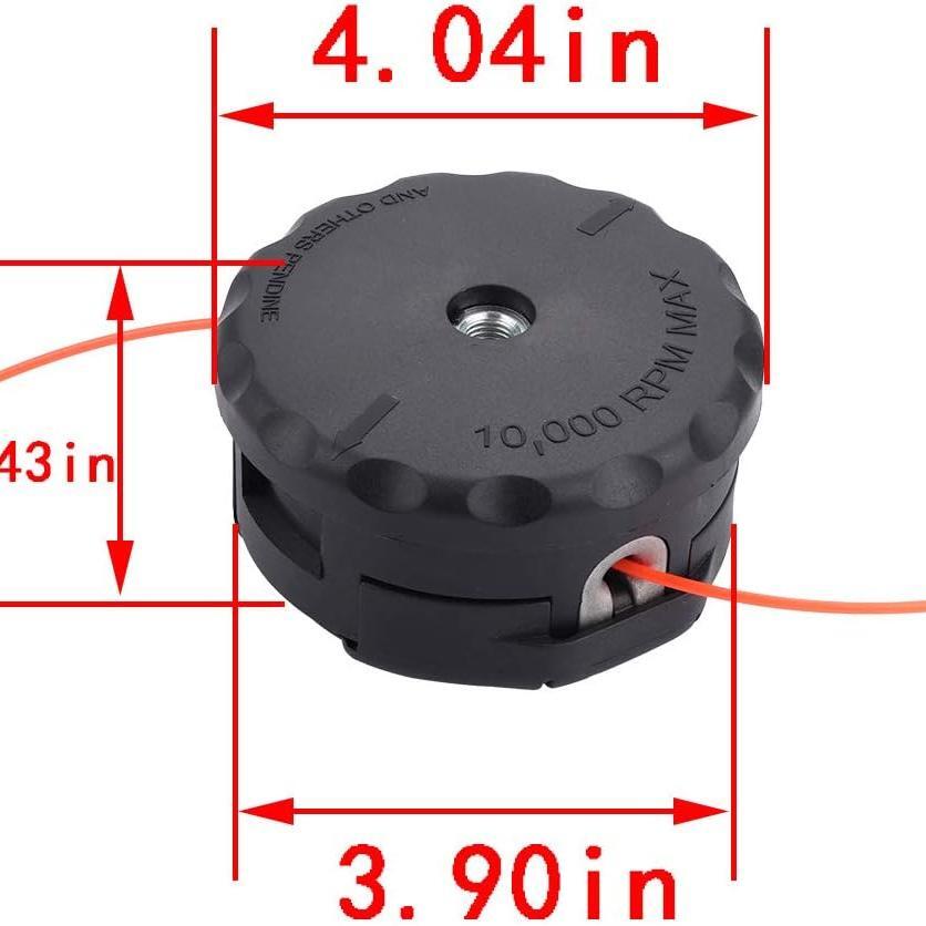 SRM225 High Speed-Feed 400 Trimmer Head for Echo PAS225 SRM230 SRM210 SRM211 PAS210 PAS230 PAS260 Weedeater # 99944200902 Bump Head - 0
