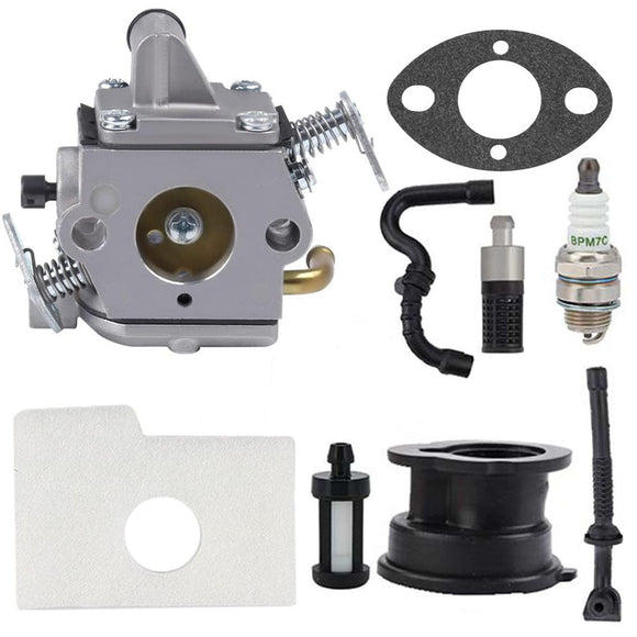 (Zama type) Carburetor Kit for STIHL MS170 MS180 MS 170 180 017 018 Gas Chainsaw # C1Q-S57 C1Q-S57H C1Q-S57A 1130-120-0603