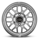 Overland Sector Hyperdrive Flow Formed 17x8.5 +25 6x139.7 106.1mm Gloss Gun Metal/Machined Face-2