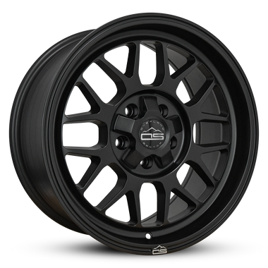 Overland Sector Hyperdrive Flow Formed 17x8.5 +25 5x108/5x114.3 73.1mm All Satin Black