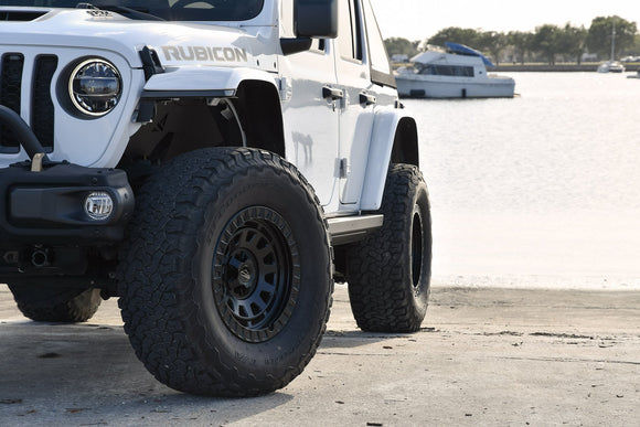 Overland Sector Venture 17x9 -12 5x114.3/5x127mm 71.5mm Satin Black