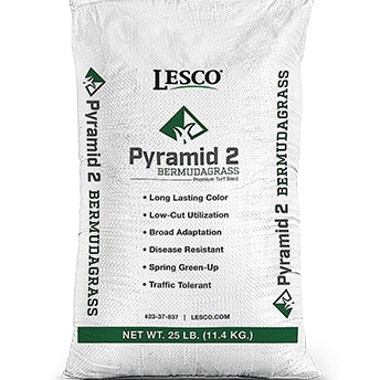 LESCO Pyramid 2 Bermuda Grass Seed (Coated) 25 lb.