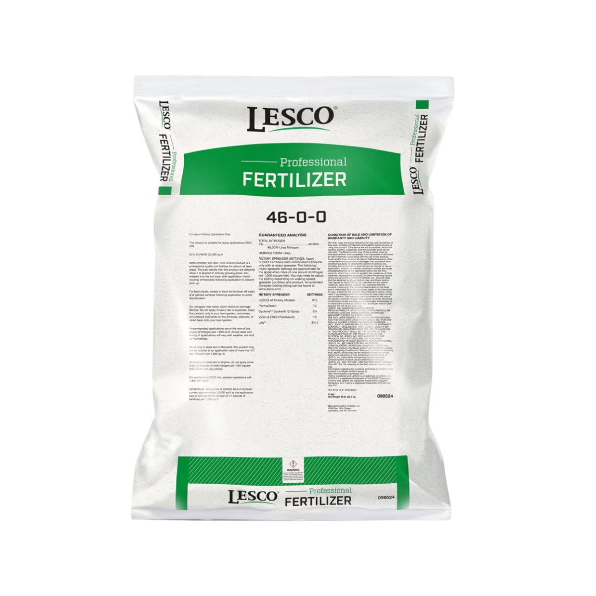 LESCO 46-0-0 Sprayable Urea – High-Nitrogen Turf Fertilizer