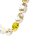 14K Yellow Gold Citrine, Amethyst, and Baroque Pearl Strand Necklace - 18" Inches-6