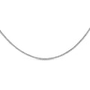 14K White Gold 3.0 Cttw Diamond Tennis Necklace-4