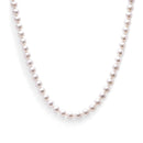 14K Yellow Gold 8.0x8.5mm Akoya Pearl Strand Necklace-5