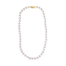 14K Yellow Gold 8.0x8.5mm Akoya Pearl Strand Necklace-4