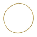 Semi-Solid 14K Yellow Gold 4.5mm Miami Cuban Chain Necklace - Unisex Chain - 22 Inches-9