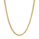 Semi-Solid 14K Yellow Gold 6.1mm Classic Miami Cuban Chain Necklace - 22 Inches-7
