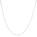 Unisex Solid 14K Yellow Gold 1.5mm Paperclip Chain Necklace - 18 Inches-15