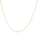 Solid 14K Yellow Gold 2.5mm Paperclip Chain Necklace Unisex 18" Inches-8