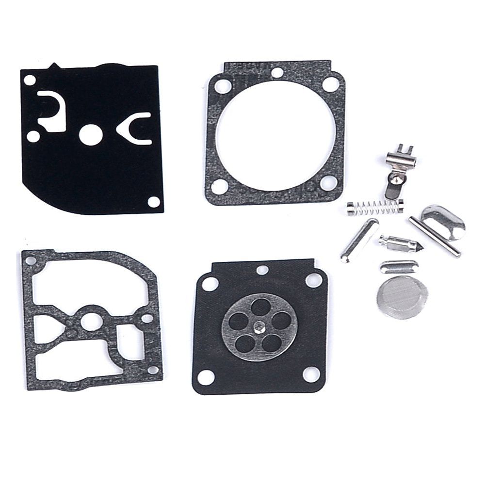 Hipa RB-100 Carburetor Rebuild Kit for STIHL FS55 FS38 BG45 HS45 MM55 & Mini Tiller 4137 EMU Trimmer Blower with Primer Bulb - 0