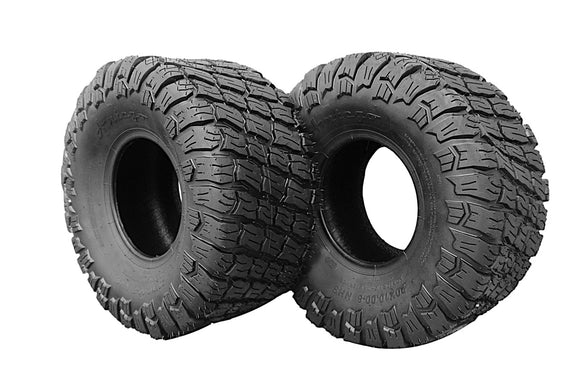 Antego 20x10.00-8 Lawn Mower Tires, Set of 2, ATW-071 Aggressive Turf | Aggressive turf traction with lawn-friendly rounded shoulders