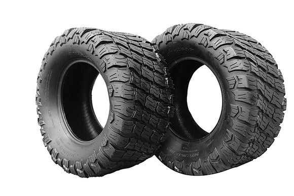 Antego 24x12.00-12 Lawn Mower Tires, Set of 2, ATW-071 Aggressive Turf | Extreme turf traction with a lawn-conscious footprint and long-wearing premium rubber