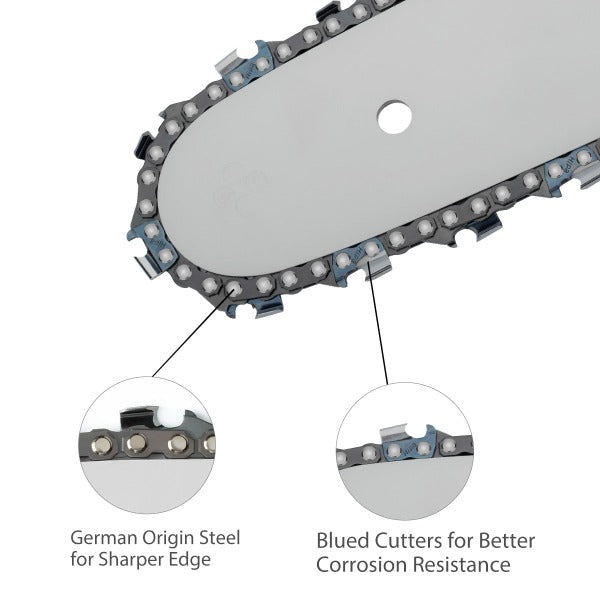 Hipa 12 Inch Chain 3/8 LP .043 45 DL For DeWalt DCCS620B DCCS620P1 Black Decker LCS1240 Husqvarna H38 120i T535iXP 535iXP 536LiXP Chainsaw 61PMM3 45