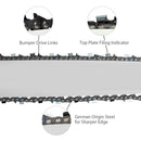 16 Inch MS210 Chain 3/8 LP Pitch .043 Gauge 55 DL for Stihl MS170 MS180 MS 210 017 018 MS180C MS170C Chainsaw #61 PMM3 55 90PX055G-5