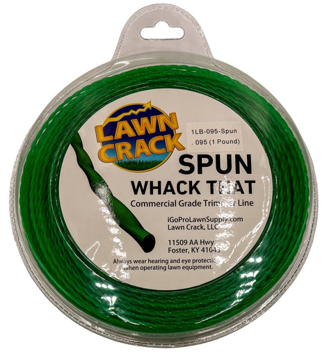 .095 Spun Trimmer Line 1 Pound Commercial Grade Lawn Crack