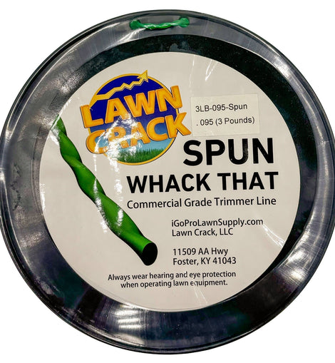 .095 Spun Trimmer Line 3 Pounds Commercial Grade Lawn Crack