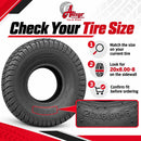 Antego 20x8.00-8 ATW-003 4 Ply Turf Tubeless Lawn Mower Tires, 2 Pack-7