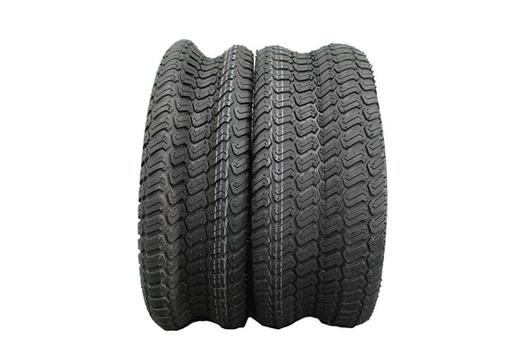 Antego 20x8.00-8 ATW-003 4 Ply Turf Tubeless Lawn Mower Tires, 2 Pack
