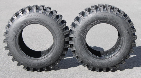 (Set of 2) Antego 13X4.00-6 ATW-046 2 ply Snow tires Directional