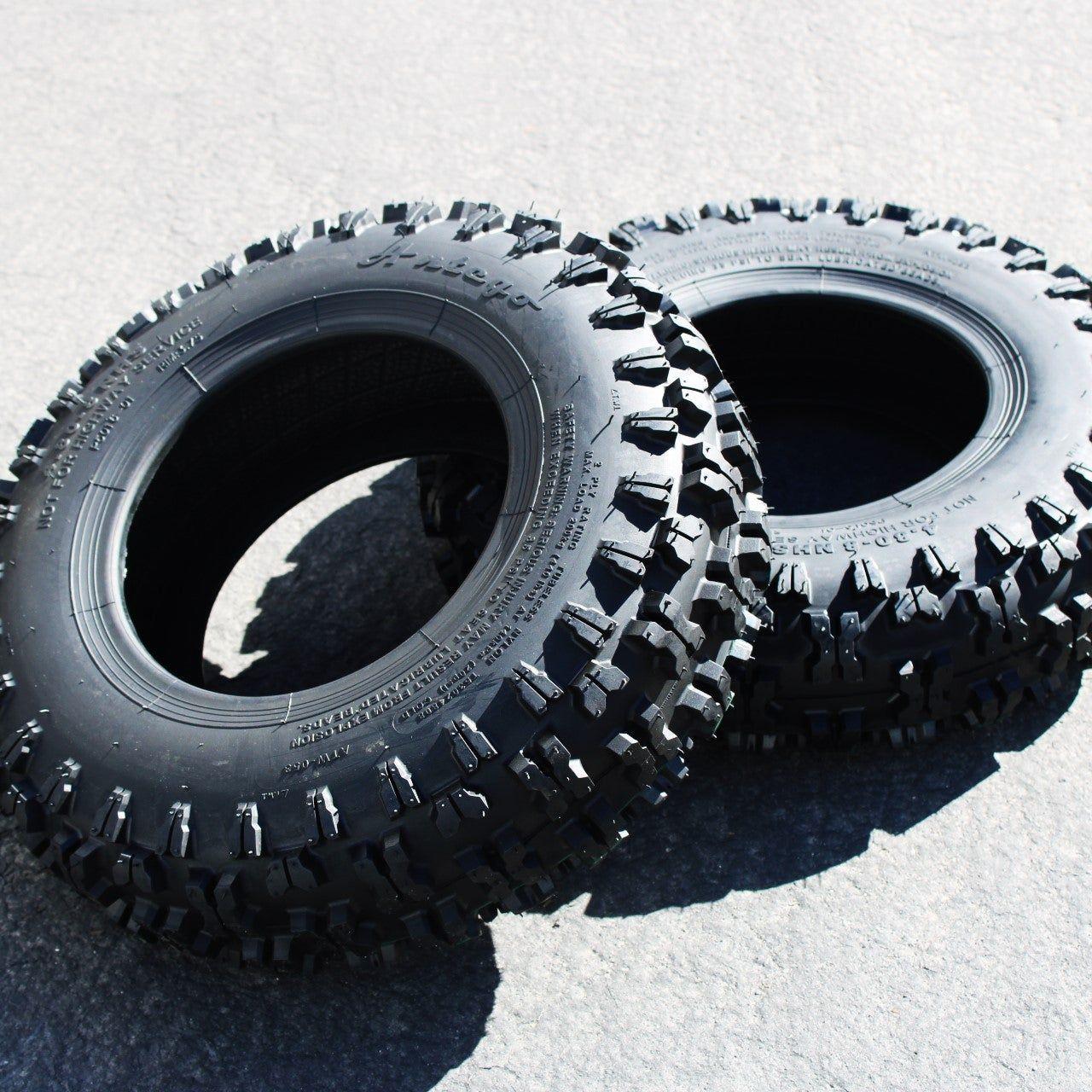 (Qty: 1) Antego 4.80-8 ATW-053 2 ply Snow tires Non-directional