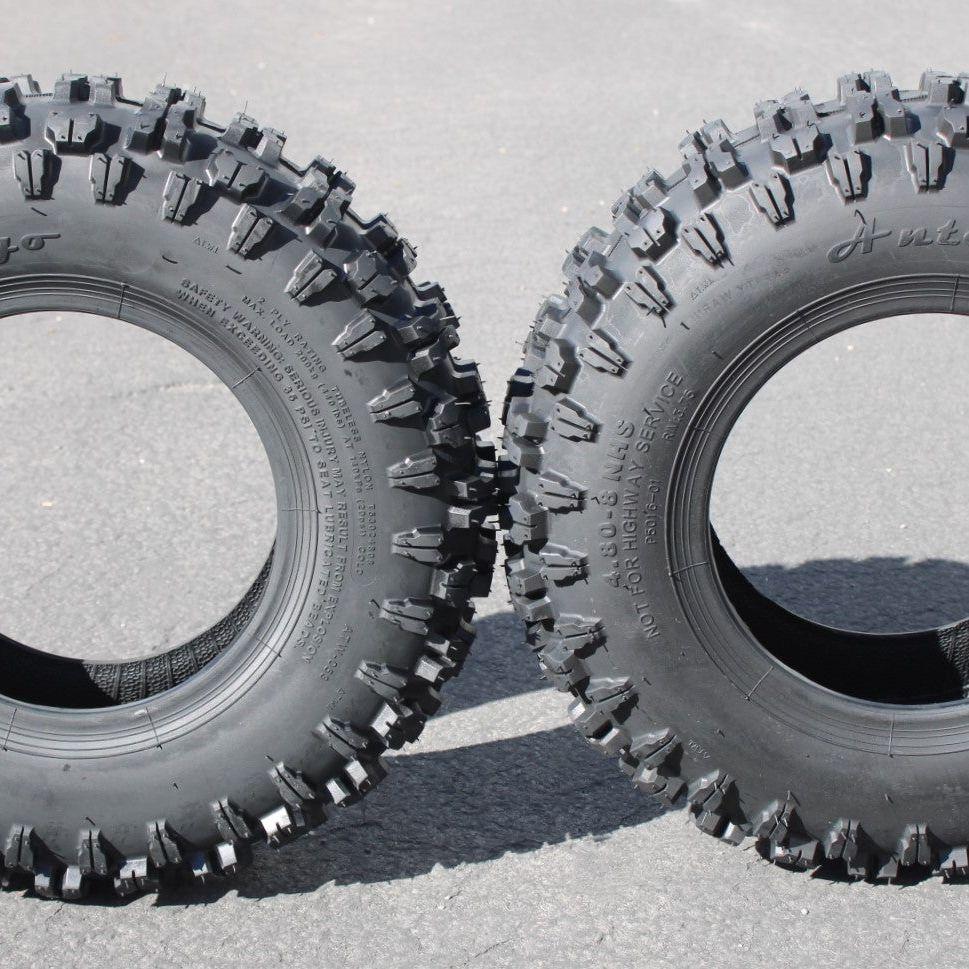 (Qty: 1) Antego 4.80-8 ATW-053 2 ply Snow tires Non-directional - 0