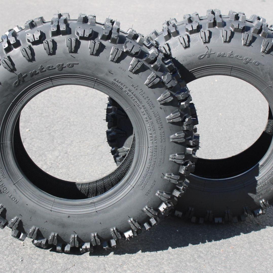 (Qty: 1) Antego 4.80-8 ATW-053 2 ply Snow tires Non-directional