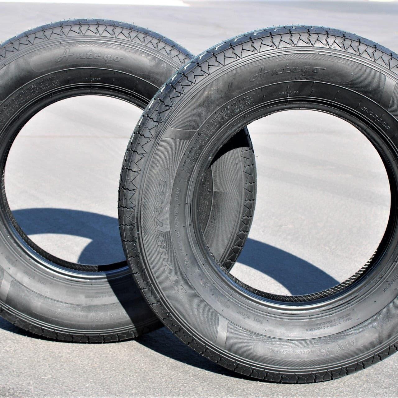 ST205/75R15 Trailer Tires 8 Ply Radial Load Range D