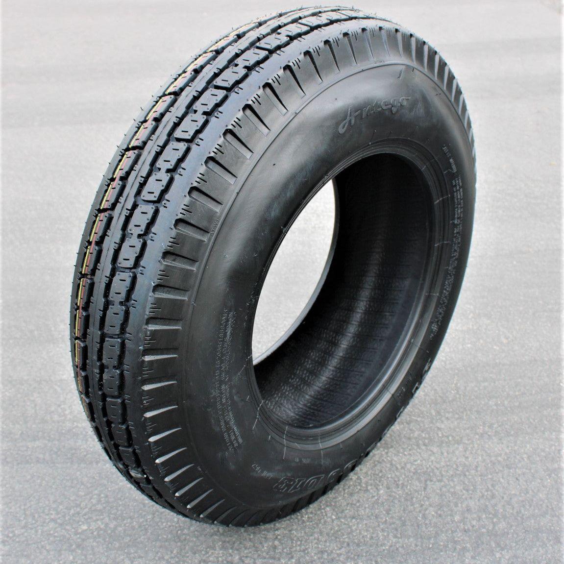 Antego ST185/80D13, 6PR Load Range C Trailer Tire by Antego Tire & Wheel (Set of 1) (1)