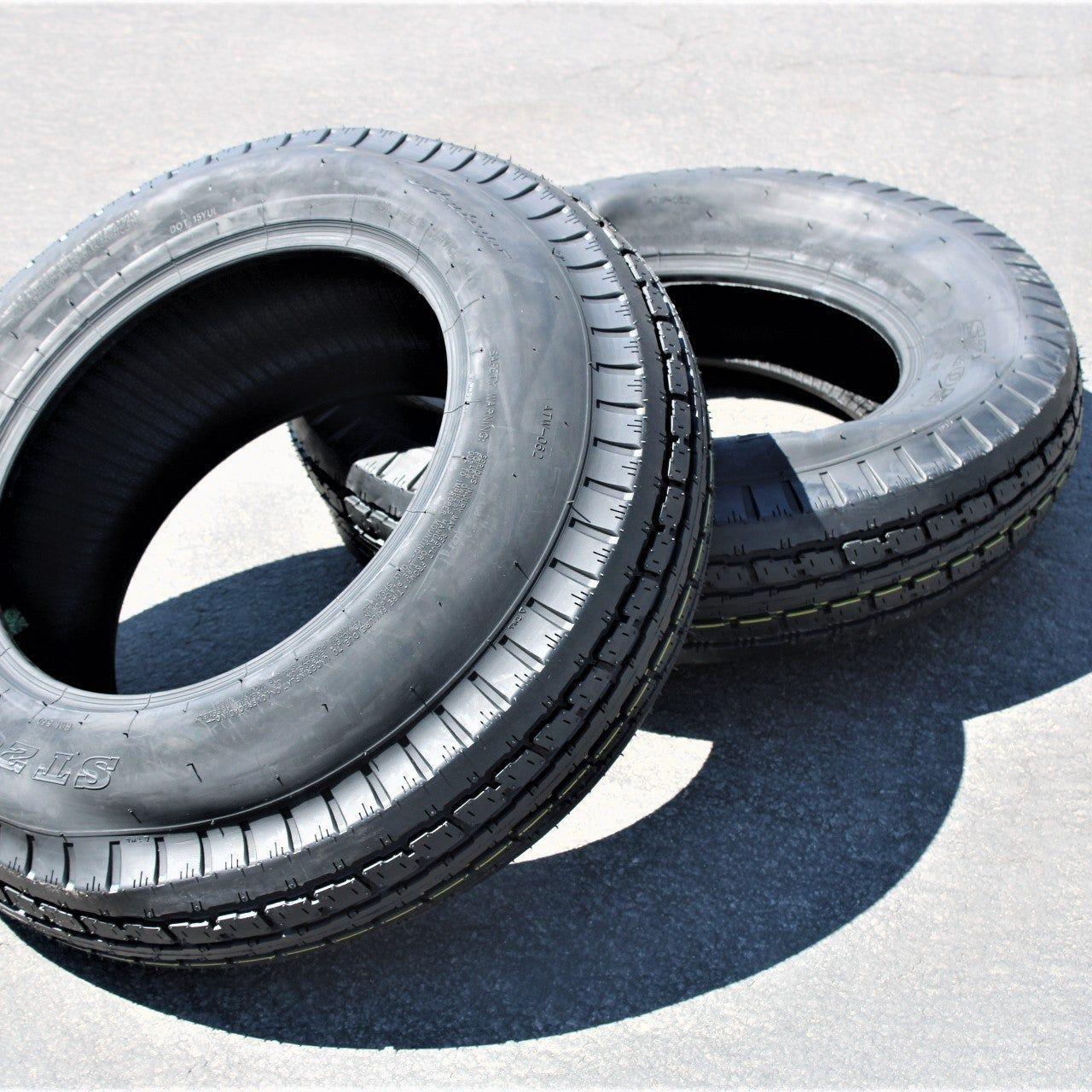 Antego ST205/75D15 Bias Trailer Tire, 6 Ply Load Range C (Set of 2)