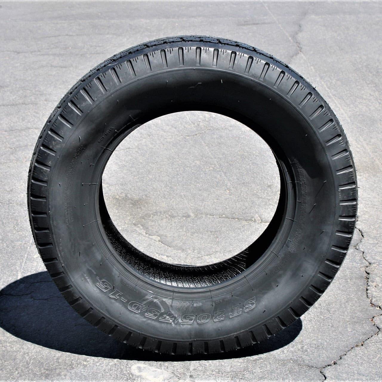 Antego ST205/75D15 Bias Trailer Tire, 6 Ply Load Range C (Set of 1)